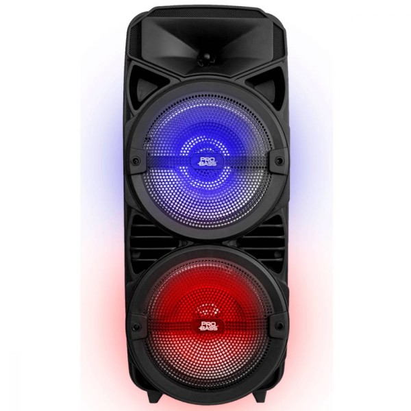 Encontraproduto.com.br - Caixa Amplificada Bluetooth/sd/usb Entrada Microfone E Guitarra 8´´´´ 80w Wave208