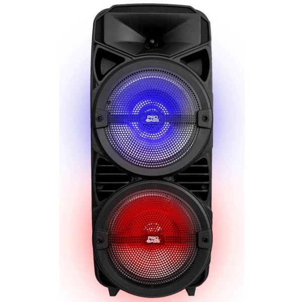 Encontraproduto.com.br - Caixa Amplificada Bluetooth/sd/usb Entrada Microfone E Guitarra 8´´´´ 80w Wave208