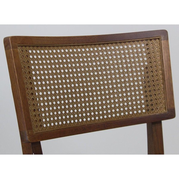 Encontraproduto.com.br - Cadeira De Jantar Com Telinha Para Cozinha Rústica Preto Júlia