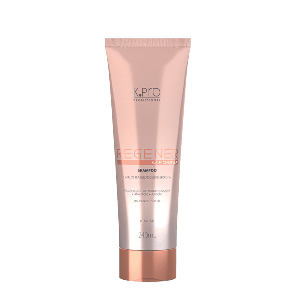 Kit K.Pro Profissional Regenér Shampoo Condicionador Máscara e Oil (4 produtos)