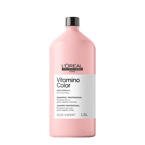Encontraproduto.com.br - Kit LOréal Professionnel Serie Expert Vitamino Color Shampoo Máscara e Ampola (3 Produtos)