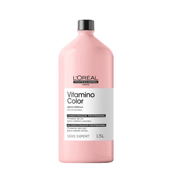 Encontraproduto.com.br - Kit LOréal Professionnel Serie Expert Vitamino Color Shampoo Condicionador e Ampola (3 Produtos)