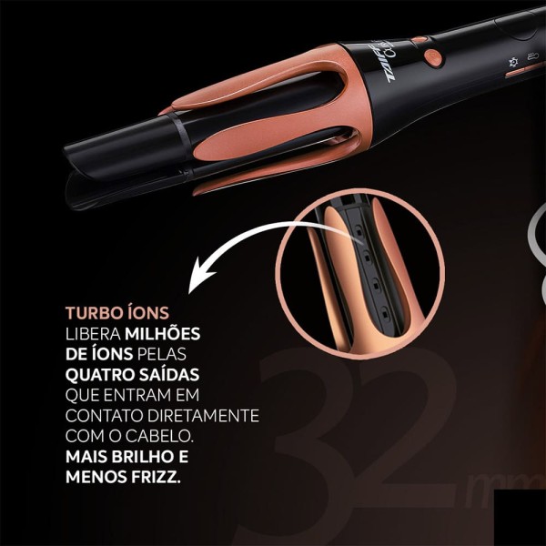 Encontraproduto.com.br - Kit Taiff Tourmaline Secador Style e Modelador Curves Automatic (2 produtos)
