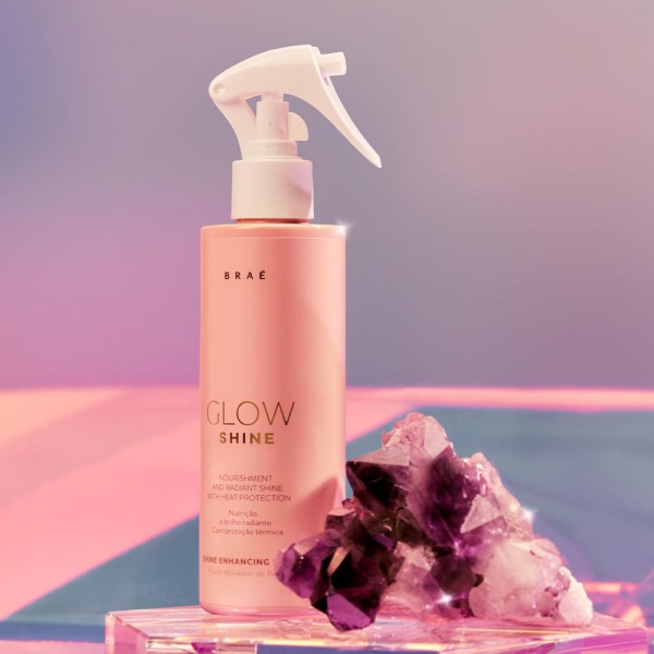 Encontraproduto.com.br - Kit Braé High Protect Thermal Glow Shine Shampoo Máscara Ativador de Brilho e Ampola (5 produtos)