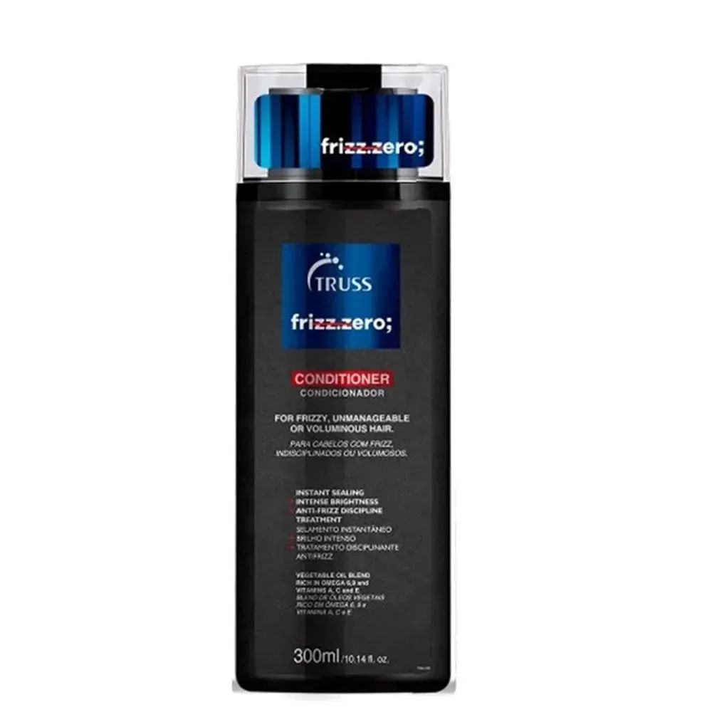 Kit Truss Frizz Zero Shampoo Condicionador Night Spa e Ampola Shock Repair (5 produtos)