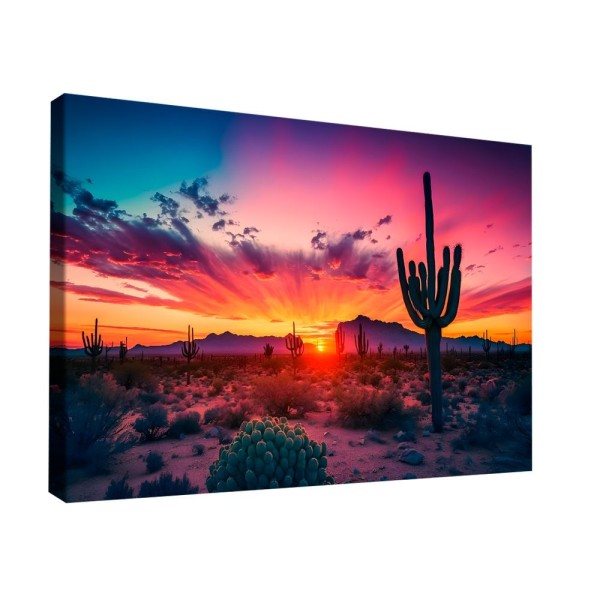 Encontraproduto.com.br - Quadro Pôr Do Sol Reluzente -- Br Artes