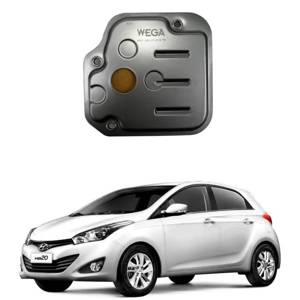 Encontraproduto.com.br - Filtro de Transmissão Automática HB20 i30 Cerato Picanto Soul Wega WFC924