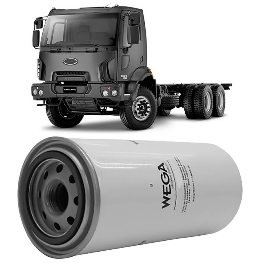 Encontraproduto.com.br - FILTRO COMBUSTIVEL DIESEL SEPARADOR BLINDADO COM DRENO - FORD CARGO - FCD3092F