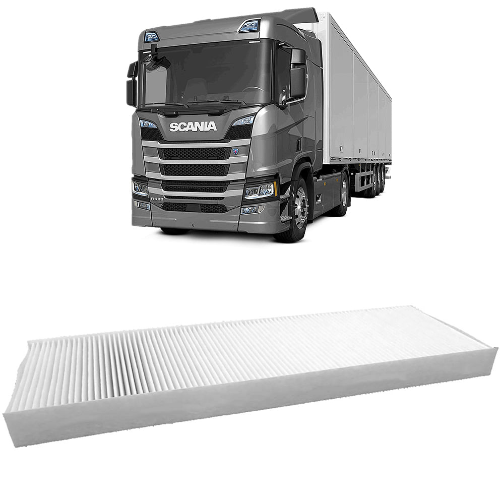 Encontraproduto.com.br - Filtro de cabine wega akx4000f scania serie p / UN / Wega