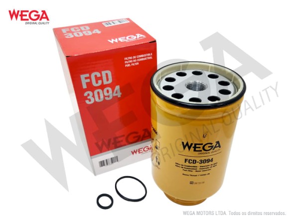 Encontraproduto.com.br - FILTRO COMBUSTIVEL CATERPILLAR-WEGA - FCD3094