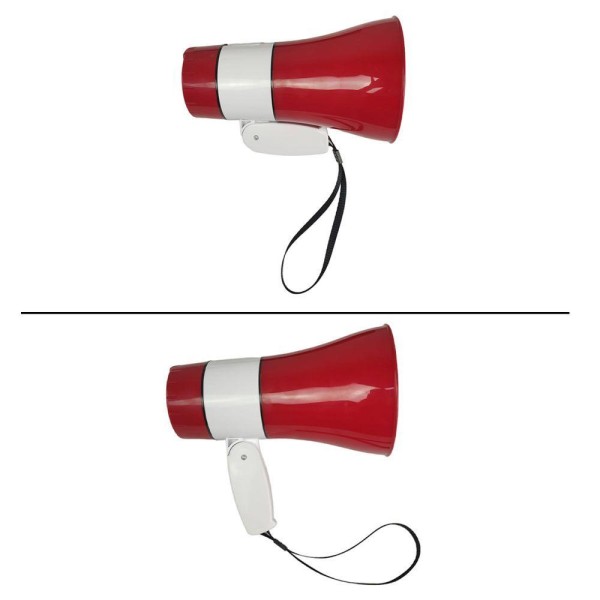 Encontraproduto.com.br - Megafone Alto Falante Gravador Voz Sirene Portatil Cartao Sd Usb Palestra Mercado