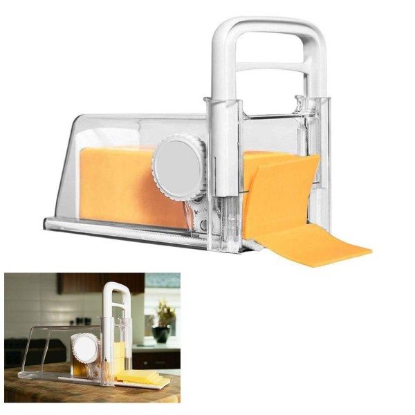 Encontraproduto.com.br - Cortador Ralador Fatiador De Queijo Presunto 4 Em 1 Manual Lamina Inox
