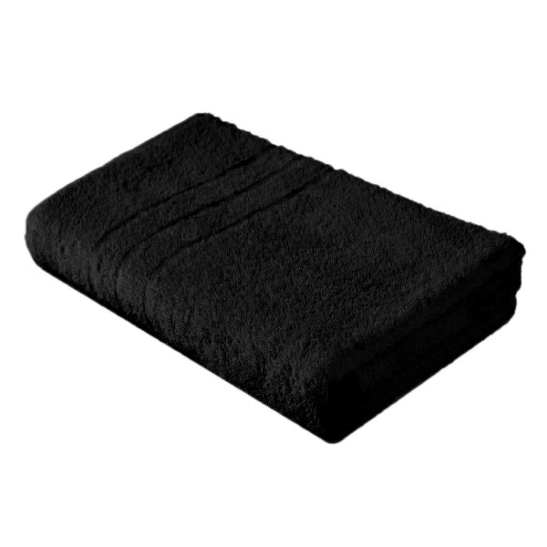 Encontraproduto.com.br - Kit Com 2 Toalhas De Banho Para Hotel - Profissional Prata - Preto
