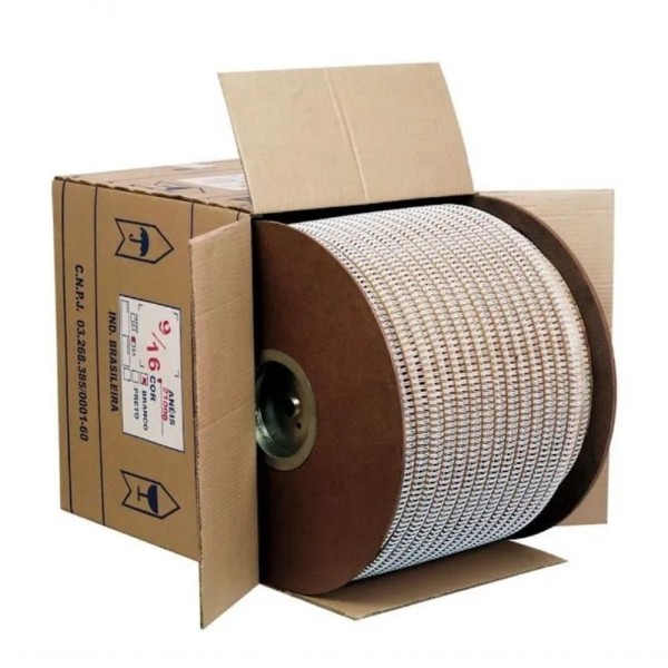 Encontraproduto.com.br - Bobina Wire-o Branco 1 1-4 2x1 Para 270fls 2.100 Anéis