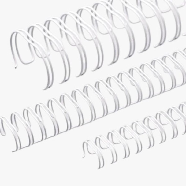 Encontraproduto.com.br - Bobina Wire-o Branco 1 1-4 2x1 Para 270fls 2.100 Anéis