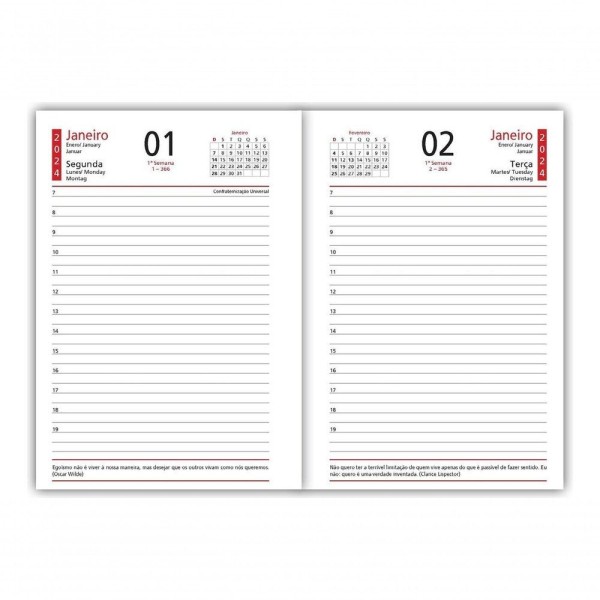 Encontraproduto.com.br - Agenda Profissões 2024 Capa Dura Recursos Humanos A5 352 Pgs