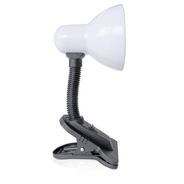 Kit 20 Unidades Luminaria Mesa Articulavel Garra Presilha