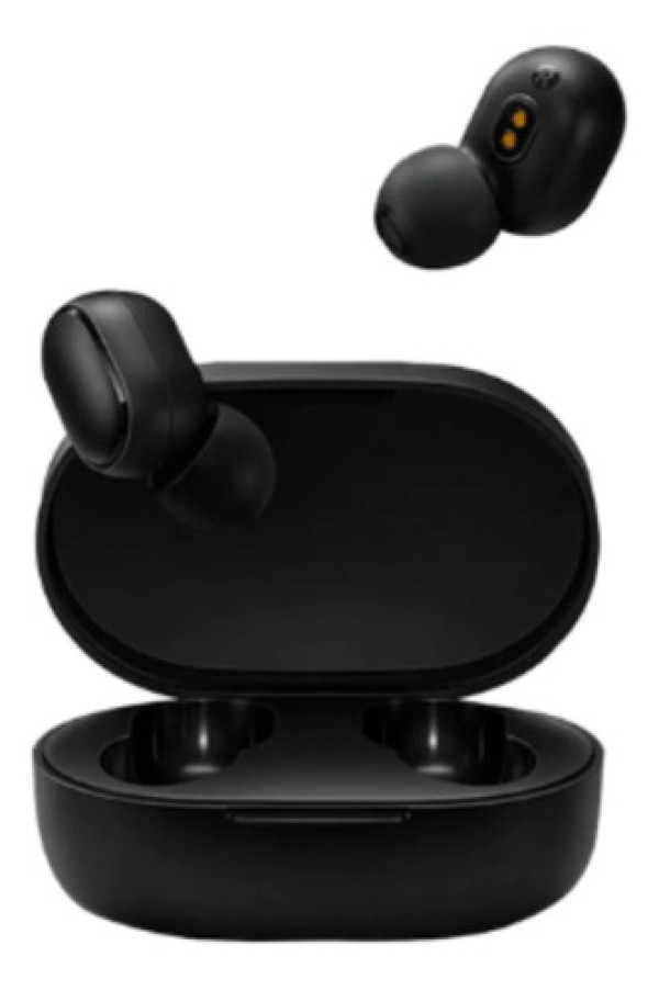 Fone De Ouvido In-ear Sem Fio Preto Para Moto G6 Play