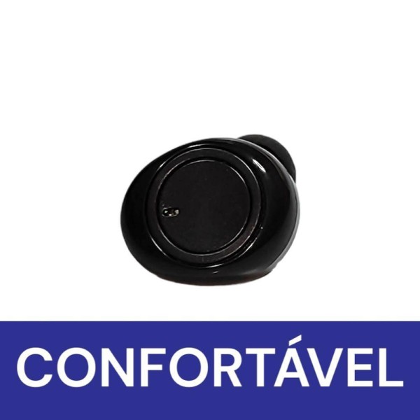 Encontraproduto.com.br - Fone Wireless Preto Micro Ponto Qualidade Compatível Com Samsung A12