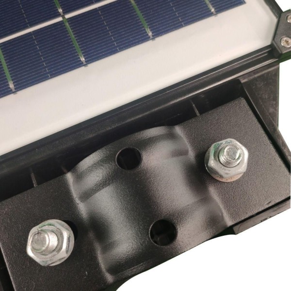 Encontraproduto.com.br - Luminaria Solar 120w Poste 3 Unid. Led Controle E Sensor