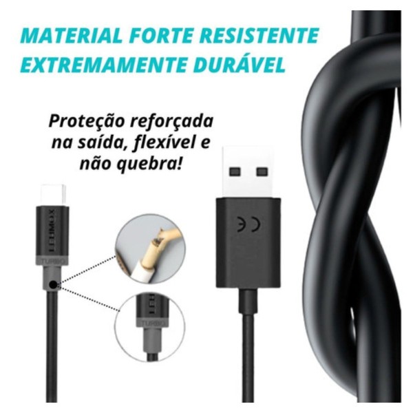 Encontraproduto.com.br - Carregador Celular Preto Compatível Com Samsung M52