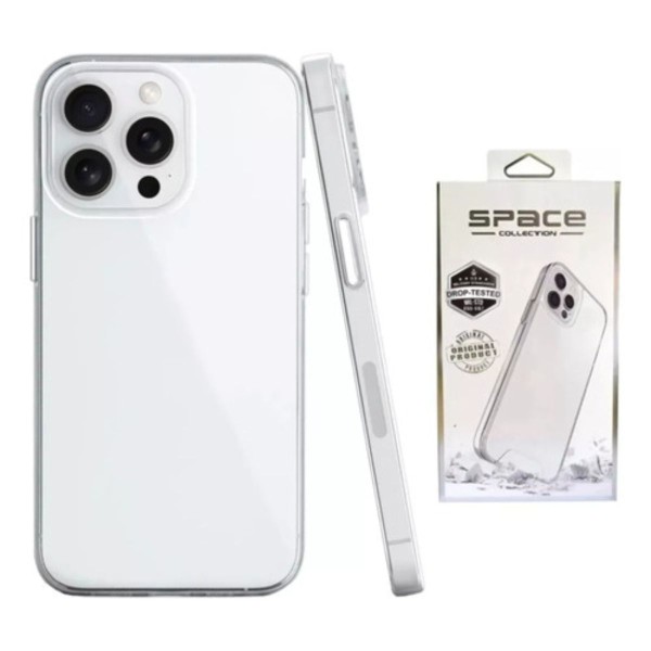 Encontraproduto.com.br - Capa Space Clear Para iPhone 14 PRO MAX Compatível Resistente