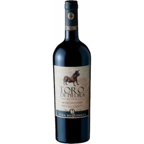 Encontraproduto.com.br - Vinho Chileno Cabernet Gran Reserva Petit Verdot Sauvignon Toro De Pedra 750mL
