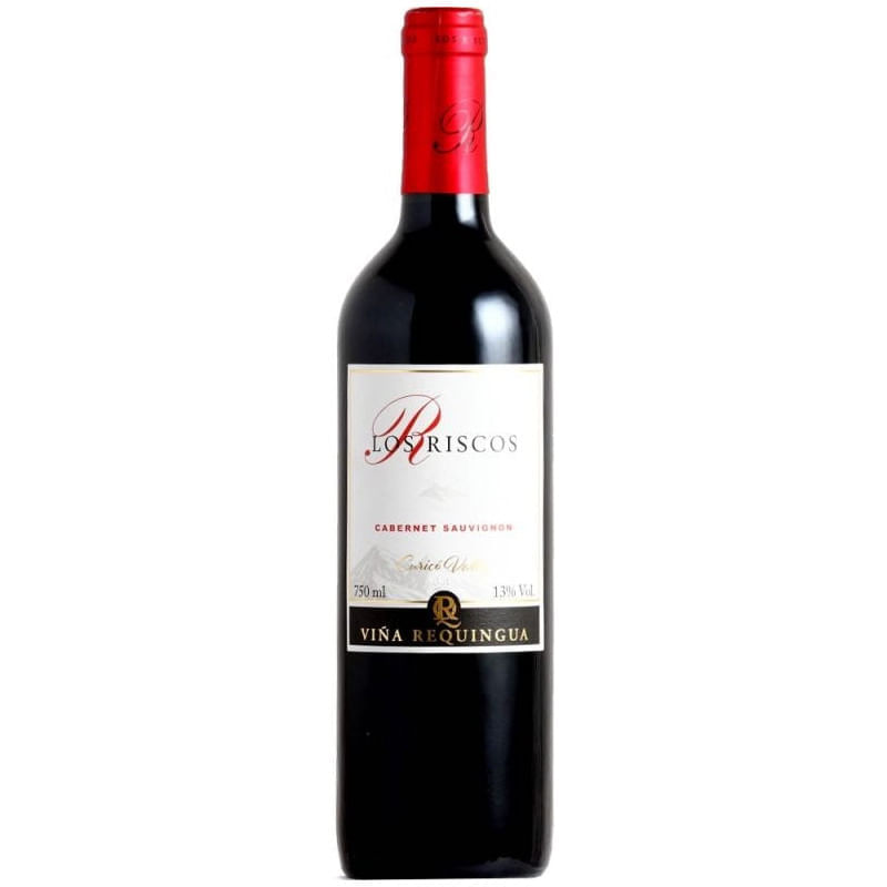 Encontraproduto.com.br - Los Riscos Reserva Cabernet Sauvignon Chileno Vinho Tinto 750ml
