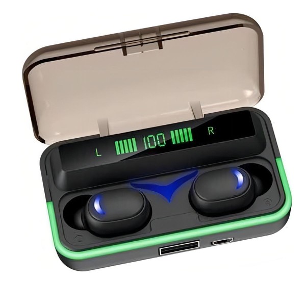 Encontraproduto.com.br - Fone Bluetooth PowerBank LED Para Moto E6