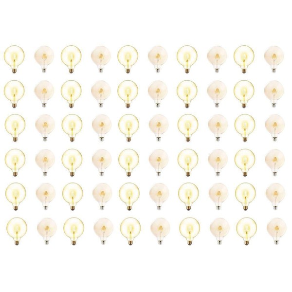 Encontraproduto.com.br - Lampada De Led Multi Filamento Kit 60 Uni Ballon Retro Vintage Bivolt 380lm 30w Iluminação