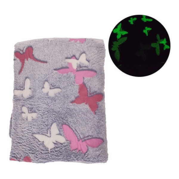 Encontraproduto.com.br - Cobertor Manta Mantinha Brilha No Escuro Florescente Infantil