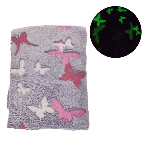 Encontraproduto.com.br - Cobertor Manta Mantinha Brilha No Escuro Florescente Infantil