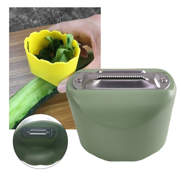 Encontraproduto.com.br - Descascador Fatiador Cozinha Aço Inoxidavel Lamina Manual