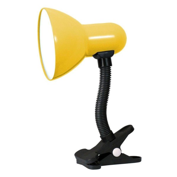 Encontraproduto.com.br - Luminaria De Mesa Garra Presilha Articulavel Haste Flexivel