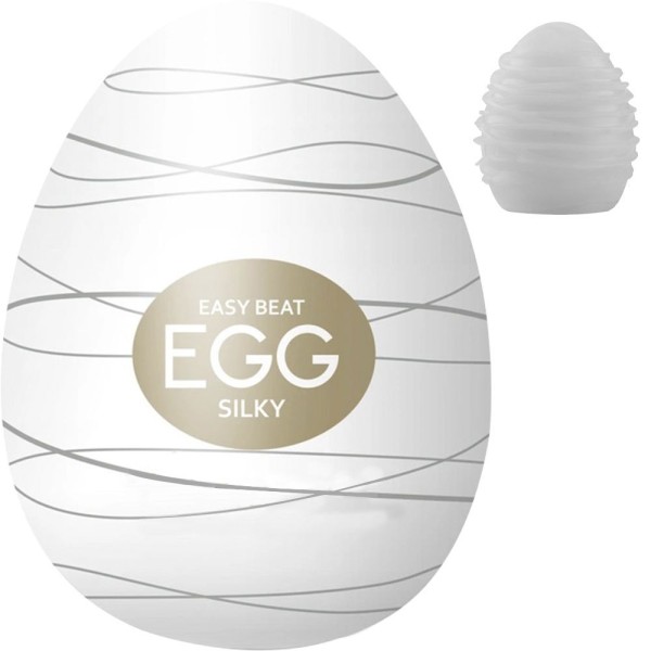 Encontraproduto.com.br - Ovo Mastubador Egg Penis Silky Punheta Estimulo Sexshop