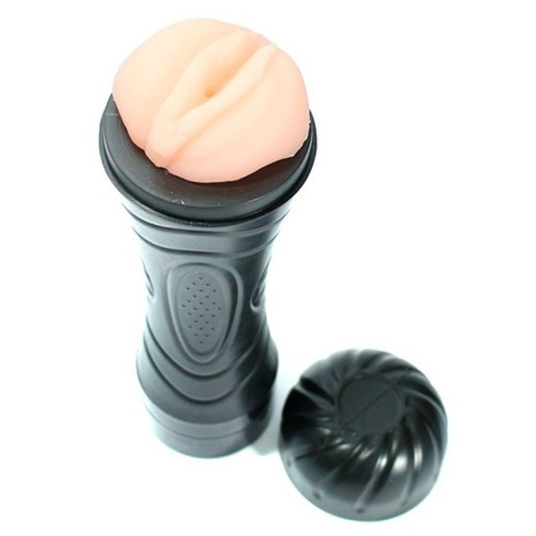 Encontraproduto.com.br - Vagina Masturbador Vibratorio Maleável Prazer Masculino