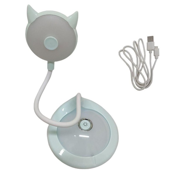 Encontraproduto.com.br - Luminaria De Gato Abajur Led Touch Flexivel