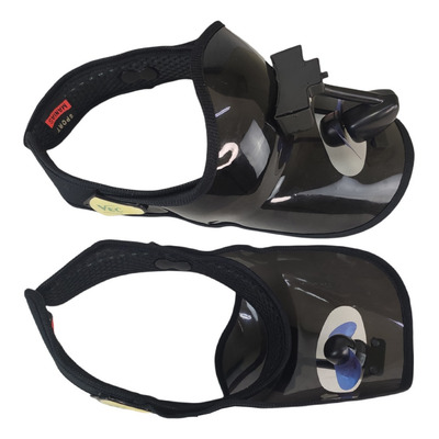 Encontraproduto.com.br - Viseira Ventilador Chapeu Sol Helice Verao Calor Praia