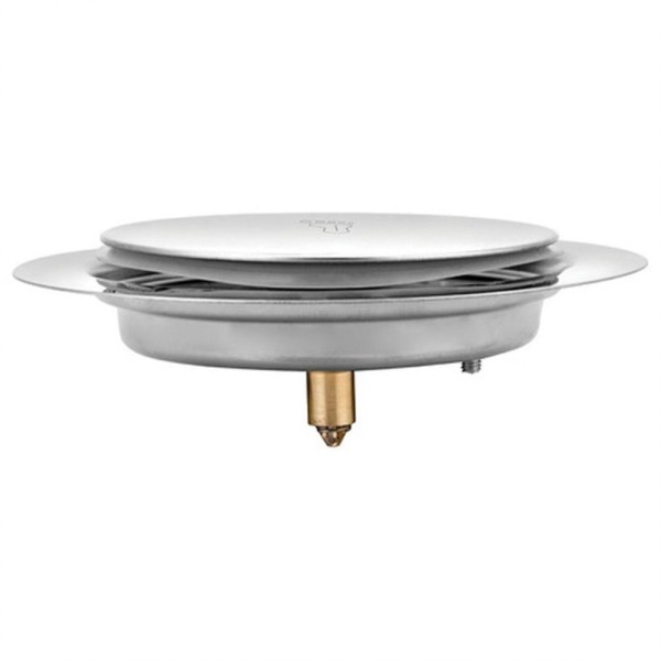 Encontraproduto.com.br - Ralo Click Inteligente Inox 15x15 Banheiro Lavabo Casa