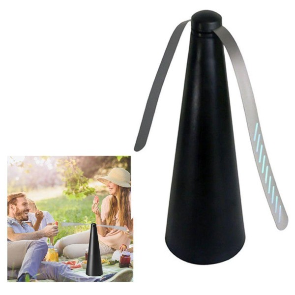 Encontraproduto.com.br - Ventilador Repelente De Mesa Inseto Mosca Mosquito Jardim