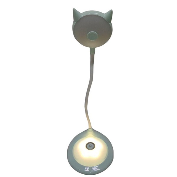 Encontraproduto.com.br - Luminaria Gato Pet Touch Abajur Mesa Led Flexivel Decoraçao