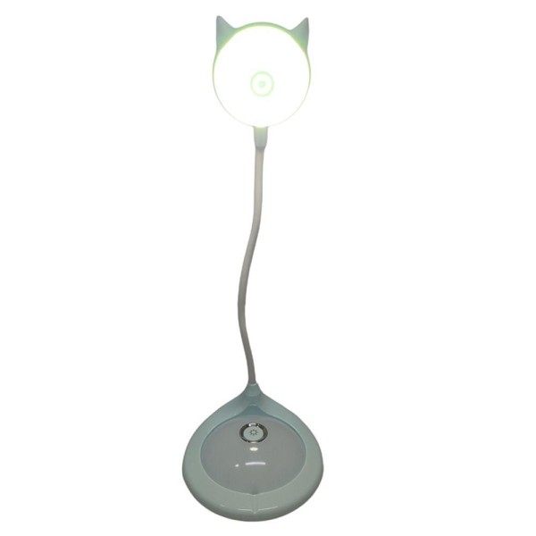 Encontraproduto.com.br - Luminaria Gato Pet Touch Abajur Mesa Led Flexivel Decoraçao