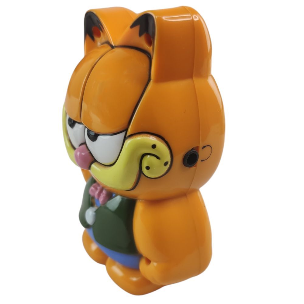 Encontraproduto.com.br - Mini Telefone De Mesa Gato Com Headset Microfone Flexivel