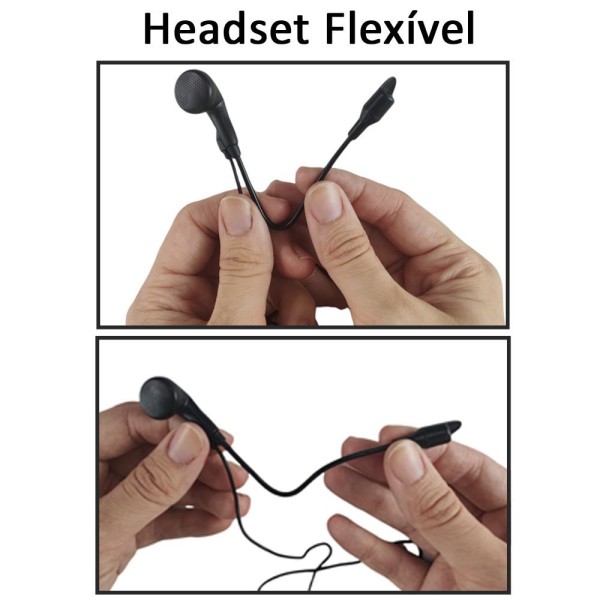 Encontraproduto.com.br - Telefone Gato Mesa C Headset Microfone Flexivel Decoraçao En
