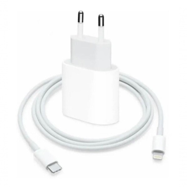 Encontraproduto.com.br - Carregador USB-C Com Cabo Turbo 20W Para iPhone 12 PRO