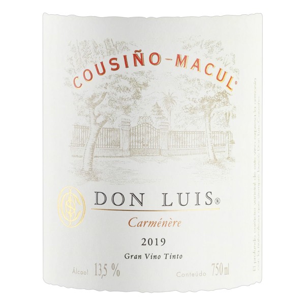 Encontraproduto.com.br - Vinho Chileno Cousino Macul Don Luis Carménère 750ml
