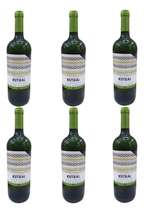 Encontraproduto.com.br - Vinho Chileno Kutral Sauvignon blanc Garrafa com 1L