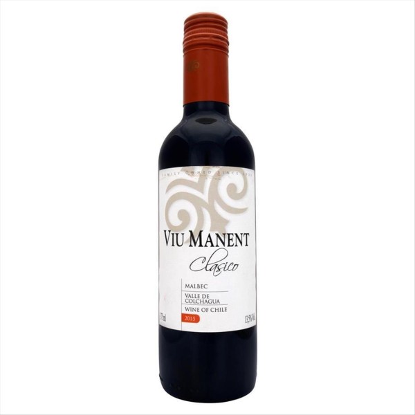Vinho Tinto Chileno Viu Manent Malbec Clasico Garrafa 375ml