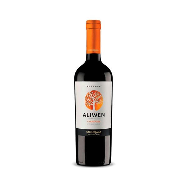 Encontraproduto.com.br - Vinho Aliwen Undurraga Reserva Carménère Tinto 750ml