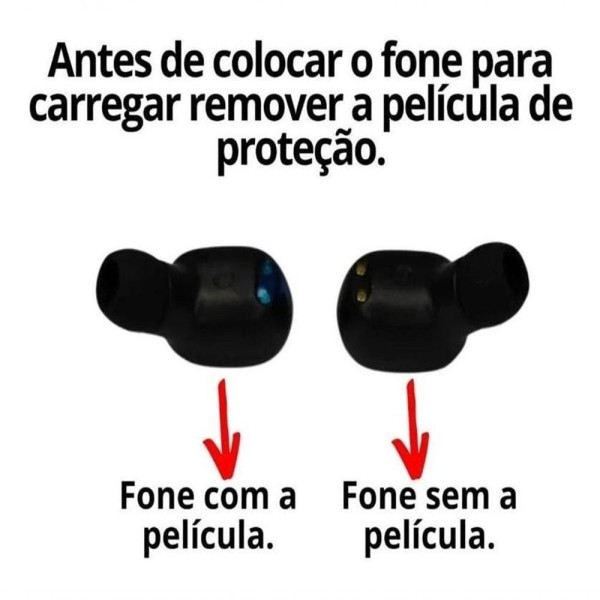 Encontraproduto.com.br - Fones Ouvido Sem Fio Wireless Preto P/ Samsung A70